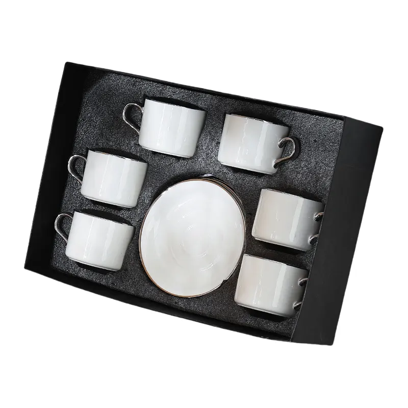 6set coffee cup and saucer set sku3