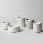 Empty Ceramic Candle Jars