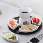 Wholesale Ceramic Chocolate Fondue Set