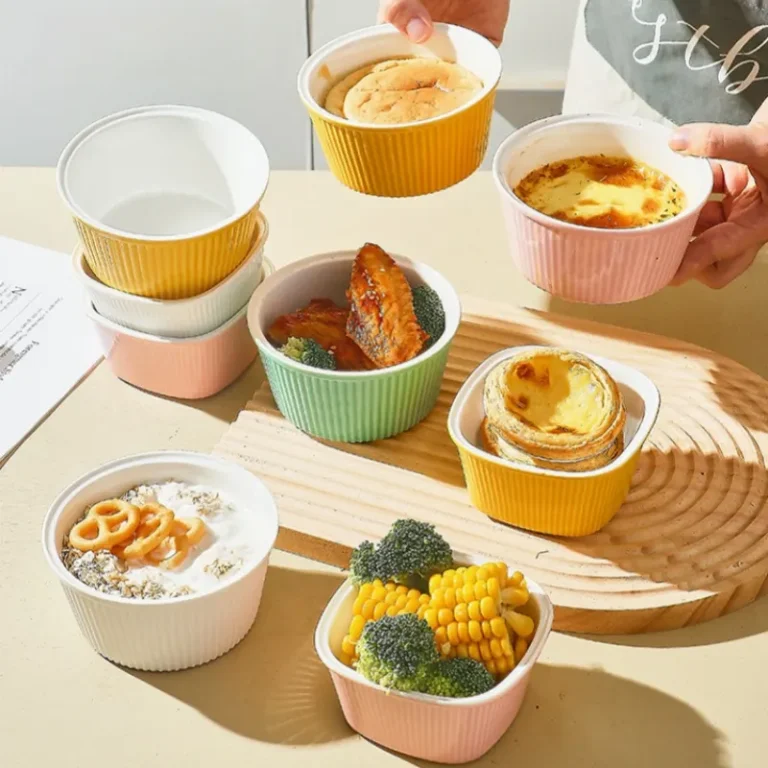 The Production Process of Ceramic Baking Dishes From Raw Materials to Your Oven 10 Small Porcelain Bowl Kitchen Cake Ramekin Dish