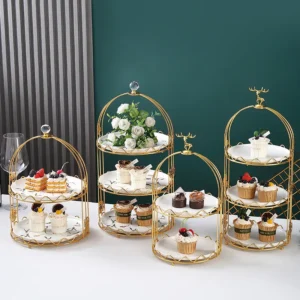 3 Tier Ceramic Cake Stand