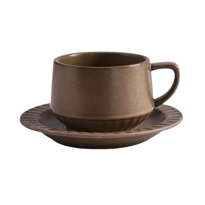 japanese coffee cup and saucer sku14