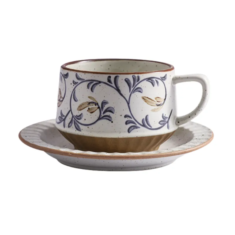 japanese coffee cup and saucer sku3