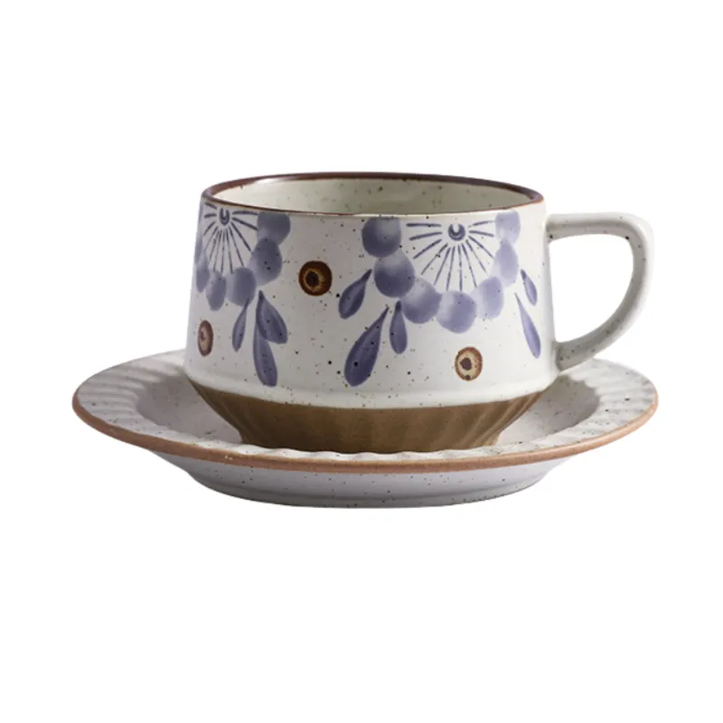 japanese coffee cup and saucer sku5