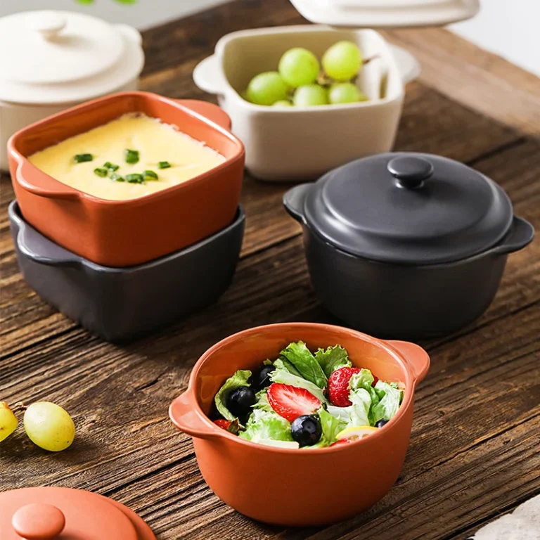 The Production Process of Ceramic Baking Dishes From Raw Materials to Your Oven 8 matte stew pot