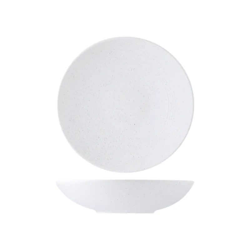 MYOUNG-Hotel Restaurant Supplies Porcelain Plates Dinnerware Set Plato Dish Plate Bowl Banquet Hall Emboss White Ceramic Wedding Plate Set 19 white dinner set sku12