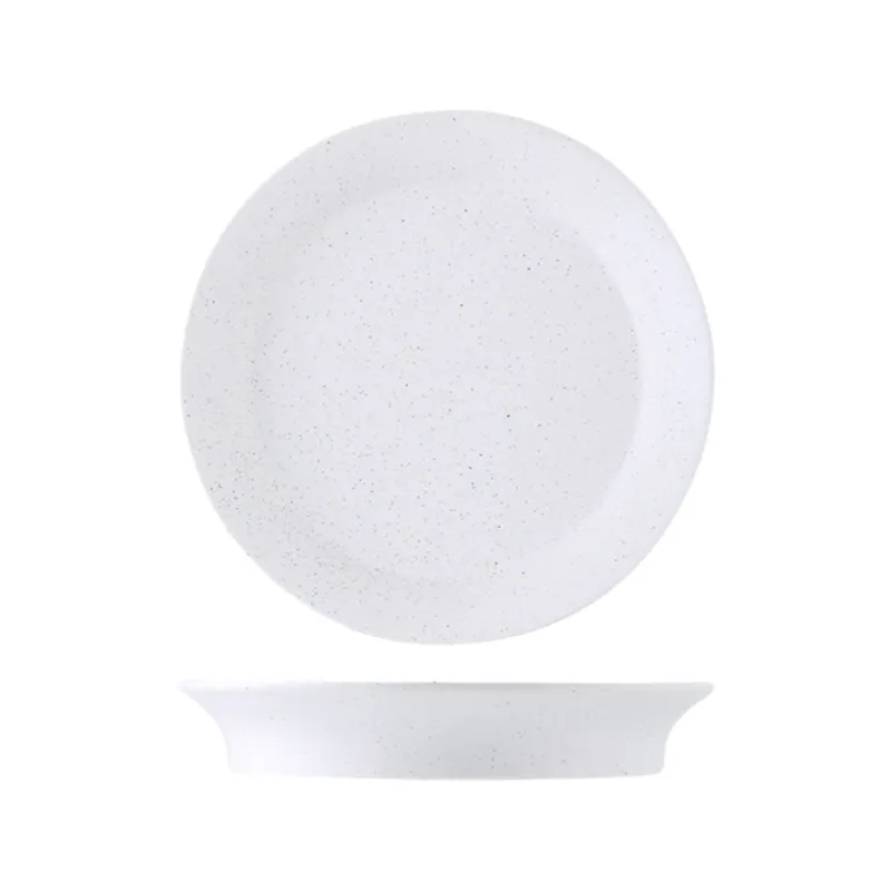 MYOUNG-Hotel Restaurant Supplies Porcelain Plates Dinnerware Set Plato Dish Plate Bowl Banquet Hall Emboss White Ceramic Wedding Plate Set 22 white dinner set sku15