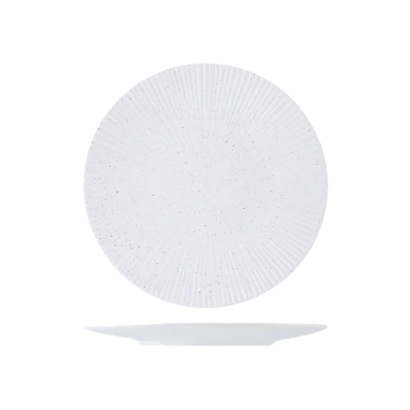 MYOUNG-Hotel Restaurant Supplies Porcelain Plates Dinnerware Set Plato Dish Plate Bowl Banquet Hall Emboss White Ceramic Wedding Plate Set 23 white dinner set sku18