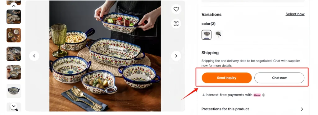 How to effectively purchase products from China online 3 contact with suppliers on alibab.com