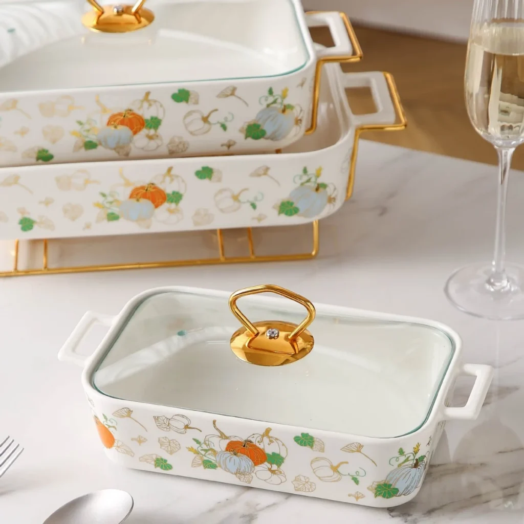 Customization Ceramic Food Alcohol Heating Container