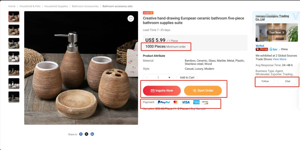 How to effectively purchase products from China online 10 products on Global Sources.com