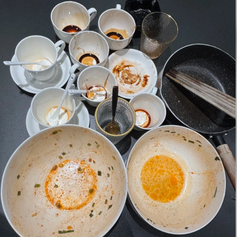 Why would you buy ceramic tableware? 14 chinese tableware set