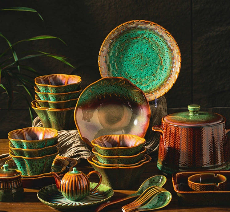 Reactive Glaze Dinnerware