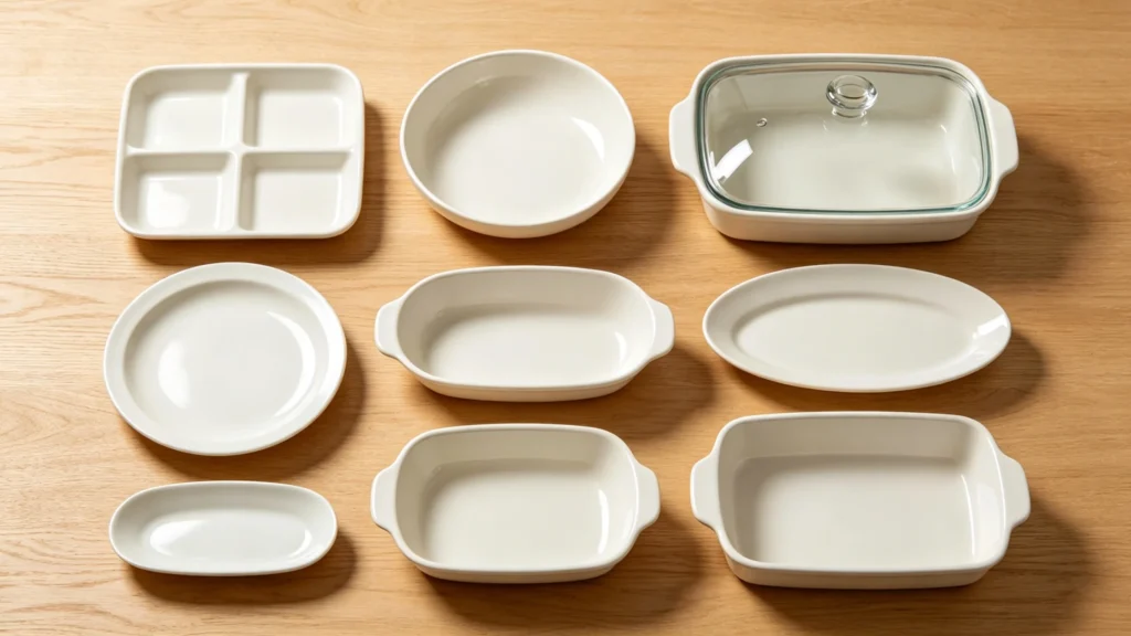 oem ceramic baking dish type