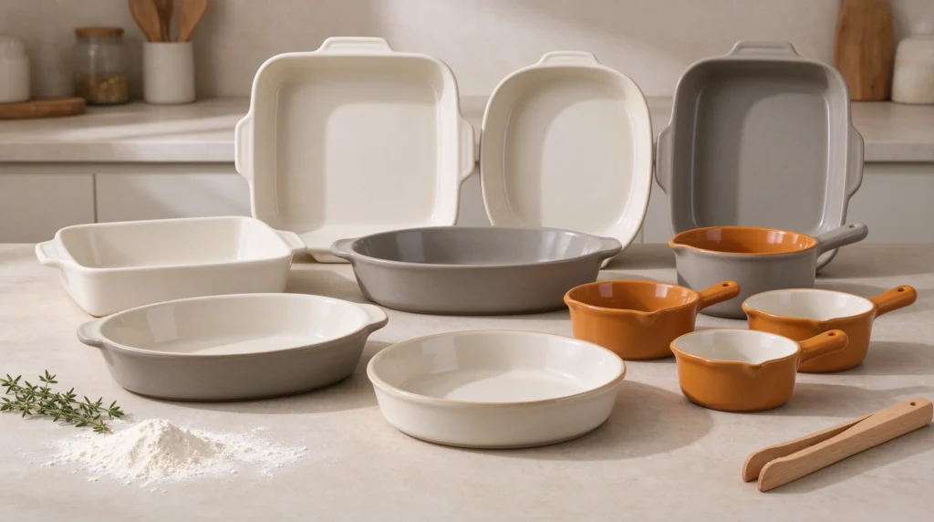 custom ceramic baking pan